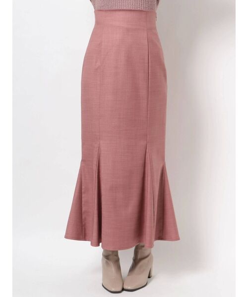 dazzlin（ダズリン）の「ハイウエストアソートナロースカート（スカート・レディース・ブラック/ブラウン/ピンク/ベージュ・FREE）」の5枚目の写真