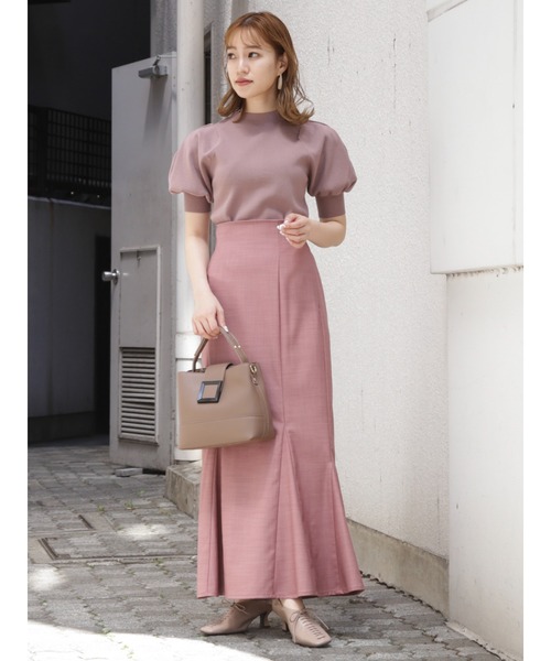 dazzlin（ダズリン）の「ハイウエストアソートナロースカート（スカート・レディース・ブラック/ブラウン/ピンク/ベージュ・FREE）」の21枚目の写真