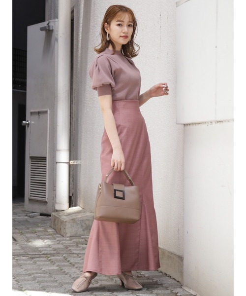 dazzlin（ダズリン）の「ハイウエストアソートナロースカート（スカート・レディース・ブラック/ブラウン/ピンク/ベージュ・FREE）」の22枚目の写真