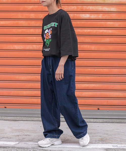 Perushu（ペルーシュ）の「デザインペインターデニムパンツ（その他パンツ・メンズ・ライトブルー/インディゴブルー・SMALL/MEDIUM/LARGE）」の8枚目の写真
