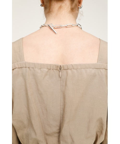 SLY（スライ）の「OPEN SHOULDER OP オープンショルダー ワンピース（ワンピース・レディース・ブラック/カーキ/ライトベージュ・1/2）」の16枚目の写真