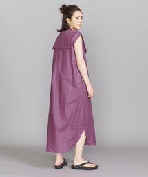 BEAUTY&YOUTH UNITED ARROWS | BY アタッチドカラーノースリーブ ワンピース -ウォッシャブル-(ワンピース)