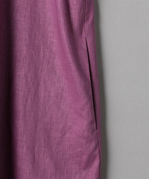 BEAUTY&YOUTH UNITED ARROWS（ビューティーアンドユースユナイテッドアローズ）の「BY アタッチドカラーノースリーブ ワンピース -ウォッシャブル-（ワンピース・レディース・ブラック/パープル/ダークグレー・FREE）」の20枚目の写真