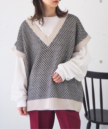 tiptop | アソートVネックBIGベスト(ベスト)