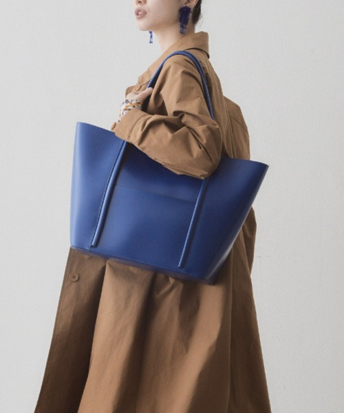 manana suerte（マニャーナスエルテ）の「BIGサイズトートバッグ（トートバッグ・レディース・ブラック/ブルー・FREE）」の2枚目の写真