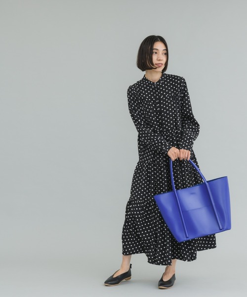 manana suerte（マニャーナスエルテ）の「BIGサイズトートバッグ（トートバッグ・レディース・ブラック/ブルー・FREE）」の3枚目の写真