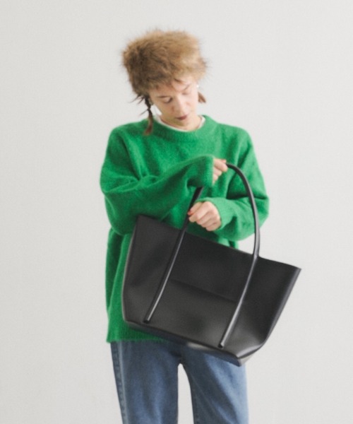 manana suerte（マニャーナスエルテ）の「BIGサイズトートバッグ（トートバッグ・レディース・ブラック/ブルー・FREE）」の14枚目の写真