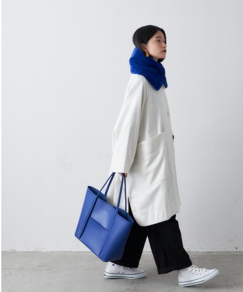 manana suerte（マニャーナスエルテ）の「BIGサイズトートバッグ（トートバッグ・レディース・ブラック/ブルー・FREE）」の22枚目の写真