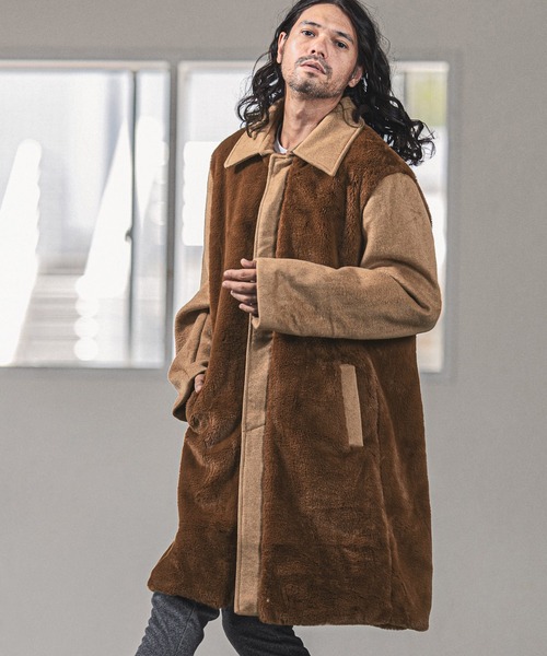 CAMBIO コート CAMBIO(カンビオ)】Indigo URAKE Poncho Like Hooded Jacket