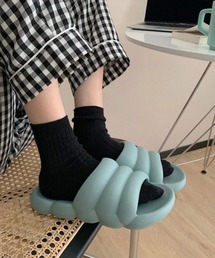 SETUP7（セットアップセブン）の「【SETUP7】やわらか厚底ルームスリッパ KNF142（サンダル）」