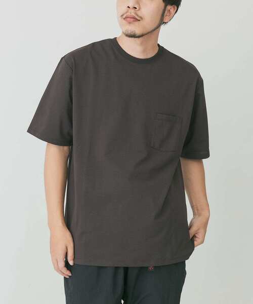 EKAL(エカル)の「EKAL Ice Summer Short-Sleeve T-shirts(Tシャツ/カットソー・メンズ・オフホワイト/チャコールグレー・LARGE/MEDIUM)」の2枚目の写真