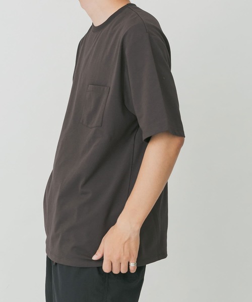 EKAL(エカル)の「EKAL Ice Summer Short-Sleeve T-shirts(Tシャツ/カットソー・メンズ・オフホワイト/チャコールグレー・LARGE/MEDIUM)」の7枚目の写真