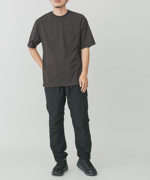 EKAL(エカル)の「EKAL Ice Summer Short-Sleeve T-shirts(Tシャツ/カットソー・メンズ・オフホワイト/チャコールグレー・LARGE/MEDIUM)」の9枚目の写真