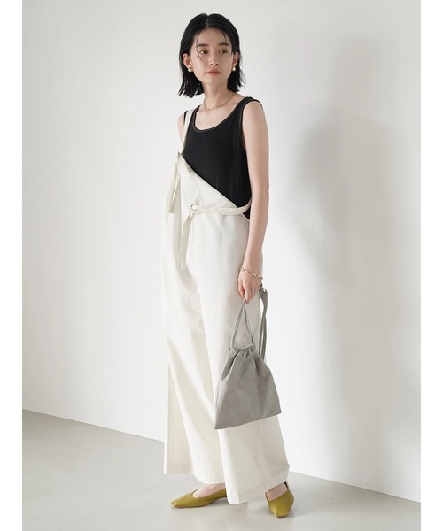 AMERICAN HOLIC（アメリカンホリック）の「配色ステッチタンクトップ（タンクトップ・レディース・チャコールグレー/ブラック/ラベンダー・M/L）」の22枚目の写真