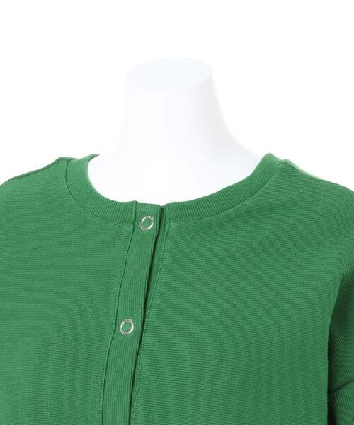 MLI'A（エムリア）の「スナップボタンカーディガン（カーディガン/ボレロ・レディース・ブラック/グレー/アイボリー/グリーン/ダークグリーン/バーガンディー/イエロー・M）」の15枚目の写真