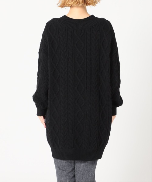 【新品】Deuxieme Classe FLANNEL Vネックニット Deuxieme Classe（ドゥーズィエムクラス）の「Cable Vネックプル