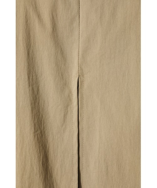 STYLEMIXER（スタイルミキサー）の「マットナイロンロングコート（ステンカラーコート・メンズ・ベージュ/ブラック・X-LARGE/LARGE）」の7枚目の写真