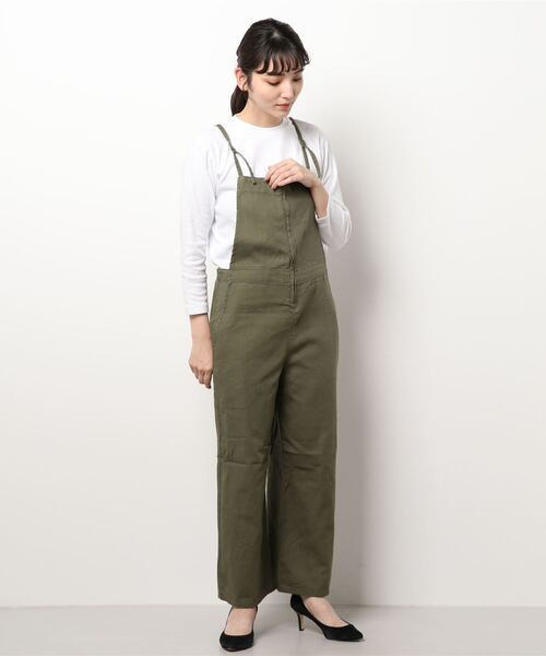 キャミサロペット　ブルー Samansa Mos2 blue（サマンサモスモスブルー）の「キャミ