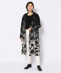 ottod'Ame(オットダム)の「ottod'Ame/オットダム/COAT FLOWER(ステンカラーコート)」