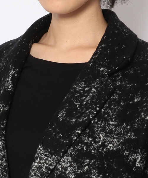 ottod'Ame（オットダム）の「ottod'Ame/オットダム/COAT FLOWER（ステンカラーコート・レディース・ブラック・42）」の10枚目の写真