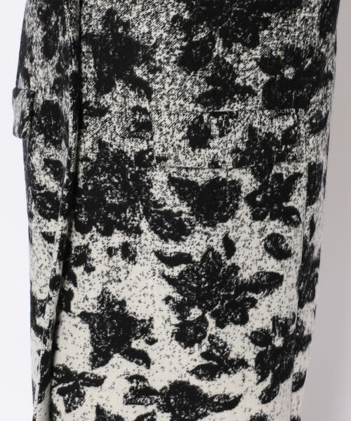 ottod'Ame（オットダム）の「ottod'Ame/オットダム/COAT FLOWER（ステンカラーコート・レディース・ブラック・42）」の8枚目の写真