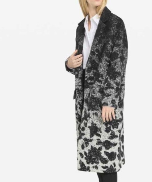 ottod'Ame（オットダム）の「ottod'Ame/オットダム/COAT FLOWER（ステンカラーコート・レディース・ブラック・42）」の11枚目の写真
