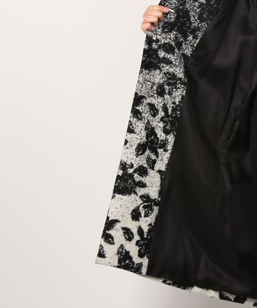 ottod'Ame（オットダム）の「ottod'Ame/オットダム/COAT FLOWER（ステンカラーコート・レディース・ブラック・42）」の15枚目の写真