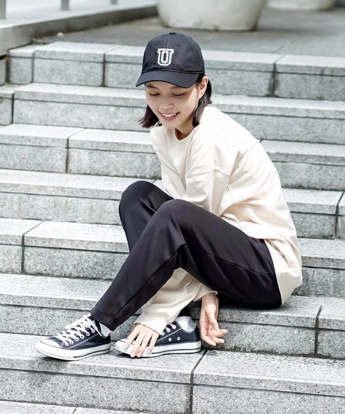 UNIVERSAL OVERALL（ユニバーサルオーバーオール）の「【UNIVERSALOVERALL/ユニバーサルオーバーオール】オールドワッペンBBキャップ（キャップ・メンズ・ブラック/ダークグリーン/アイボリー・FREE）」の4枚目の写真