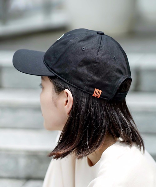 UNIVERSAL OVERALL（ユニバーサルオーバーオール）の「【UNIVERSALOVERALL/ユニバーサルオーバーオール】オールドワッペンBBキャップ（キャップ・メンズ・ブラック/ダークグリーン/アイボリー・FREE）」の8枚目の写真