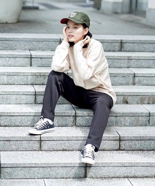 UNIVERSAL OVERALL（ユニバーサルオーバーオール）の「【UNIVERSALOVERALL/ユニバーサルオーバーオール】オールドワッペンBBキャップ（キャップ・メンズ・ブラック/ダークグリーン/アイボリー・FREE）」の16枚目の写真