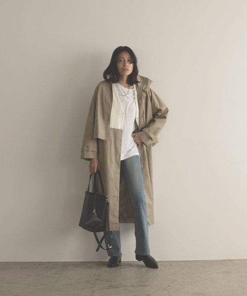 marjour(マージュール)の「3WAY MAXI TRENCH(トレンチコート・レディース・ベージュ・M)」の13枚目の写真