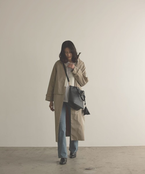 marjour(マージュール)の「3WAY MAXI TRENCH(トレンチコート・レディース・ベージュ・M)」の9枚目の写真