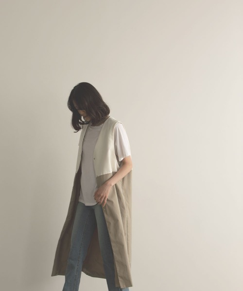 marjour(マージュール)の「3WAY MAXI TRENCH(トレンチコート・レディース・ベージュ・M)」の15枚目の写真