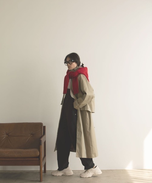 marjour(マージュール)の「3WAY MAXI TRENCH(トレンチコート・レディース・ベージュ・M)」の5枚目の写真