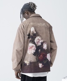 HARSH AND CRUEL | 【Harsh and Cruel】【2021AW】Back Flower Print Coach Jacket HC21S38(ブルゾン)