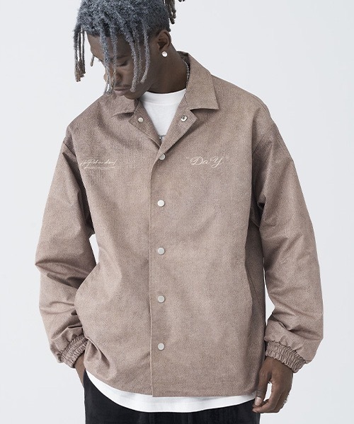 HARSH AND CRUEL（ハーシュアンドクルーエル）の「【Harsh and Cruel】Back Flower Print Coach Jacket HC21S38（ブルゾン・メンズ・マルチ・M/L）」の2枚目の写真