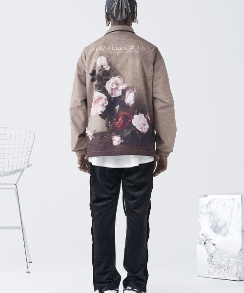 HARSH AND CRUEL（ハーシュアンドクルーエル）の「【Harsh and Cruel】Back Flower Print Coach Jacket HC21S38（ブルゾン・メンズ・マルチ・M/L）」の10枚目の写真