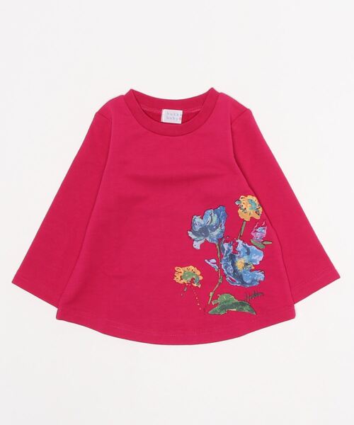 セール ベビー 花束プリント長袖tシャツ Tシャツ カットソー Hakka Baby ハッカベビー のファッション通販 Zozotown
