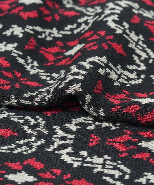 AS KNOW AS PINKY(アズノゥアズピンキー)の「並んでダマスクニットパンツ セットアップ可能(その他パンツ・レディース・ブラック/ベージュ/ダークグリーン・FREE)」の13枚目の写真