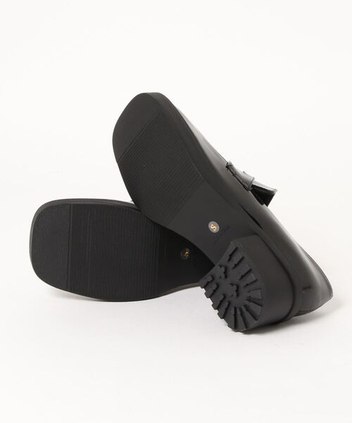 KOBE LETTUCE（コウベレタス）の「スクエアトゥローファー（ローファー・レディース・ベージュ/ブラック/ブラウン・L/LL/M/S）」の4枚目の写真