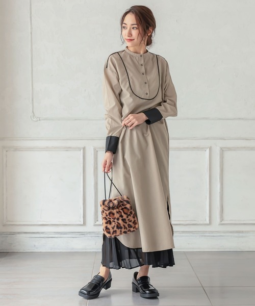 KOBE LETTUCE（コウベレタス）の「スクエアトゥローファー（ローファー・レディース・ベージュ/ブラック/ブラウン・L/LL/M/S）」の14枚目の写真