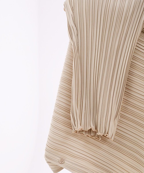 RANDEBOO(ランデブー)の「Natural shirt dress(ワンピース・レディース・ベージュ/ブラック・FREE)」の17枚目の写真