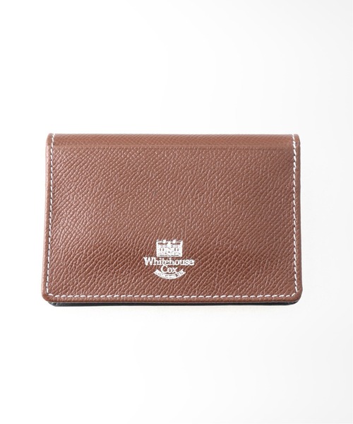 EDIFICE(エディフィス)の「【White House Cox】NAME CARD CASE / LONDONCALF × BRIDLE(カードケース・メンズ・ブラック/ブラウン・FREE)」の3枚目の写真