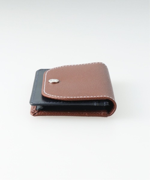EDIFICE(エディフィス)の「【White House Cox】NAME CARD CASE / LONDONCALF × BRIDLE(カードケース・メンズ・ブラック/ブラウン・FREE)」の4枚目の写真