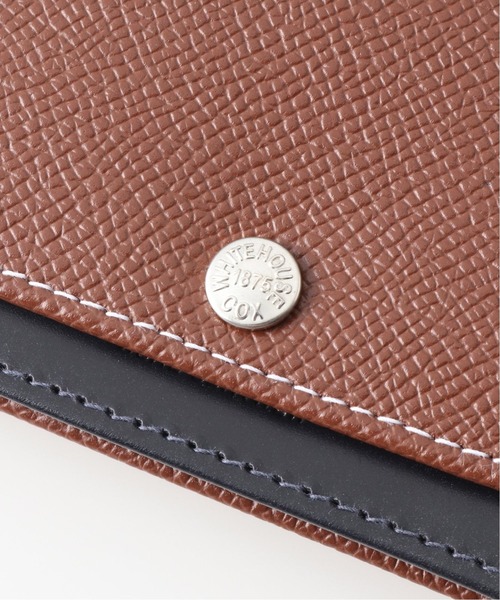 EDIFICE(エディフィス)の「【White House Cox】NAME CARD CASE / LONDONCALF × BRIDLE(カードケース・メンズ・ブラック/ブラウン・FREE)」の14枚目の写真