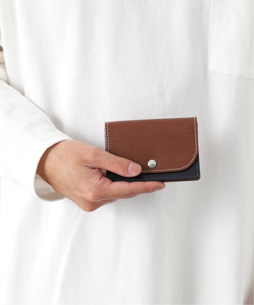 EDIFICE(エディフィス)の「【White House Cox】NAME CARD CASE / LONDONCALF × BRIDLE(カードケース・メンズ・ブラック/ブラウン・FREE)」の19枚目の写真