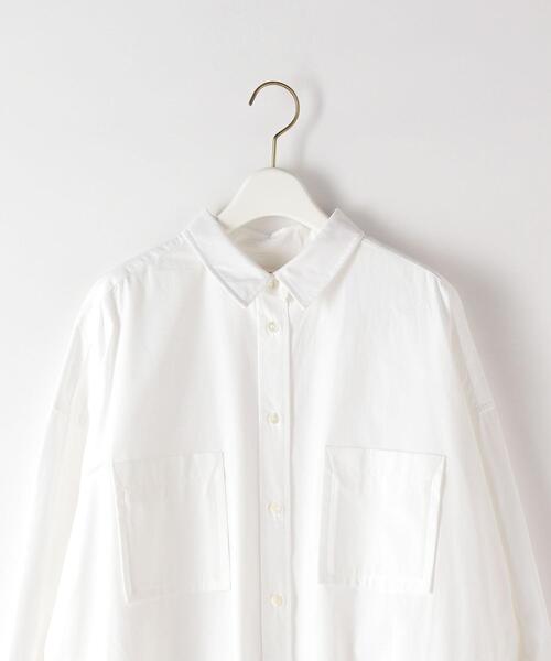 Steven Alan（スティーブンアラン）の「＜ARCH THE＞POCKET SHIRT DRESS/ワンピース（シャツワンピース・レディース・ホワイト・38）」の2枚目の写真