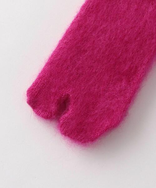 Steven Alan(スティーブンアラン)の「<MARCOMONDE>MOHAIR TABI SOCKS/ソックス(ソックス/靴下・レディース・ピンク/コバルトブルー/ブラウン/オフホワイト・FREE)」の5枚目の写真