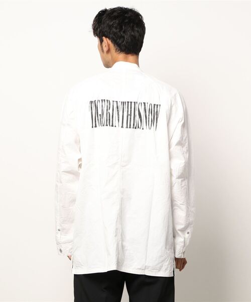 ESSAY(エッセイ)の「【ESSAY / エッセイ】TIGER&DRAGON SHIRT(シャツ)(シャツ/ブラウス・メンズ・ホワイト/ブラック・2)」の3枚目の写真