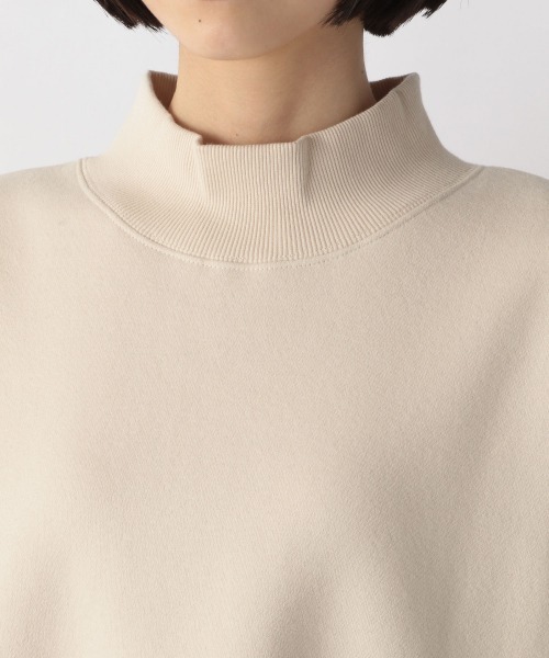 LOWRYS FARM（ローリーズファーム）の「ウラケキモウハイネックＬＳ　239416（スウェット・レディース・アイボリー/チャコールグレー/ダークブラウン/ブルー・FREE）」の9枚目の写真